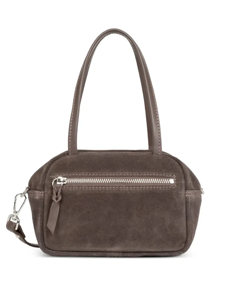 Lancaster Suède IT Schultertasche aus Wildleder - Braun Braun