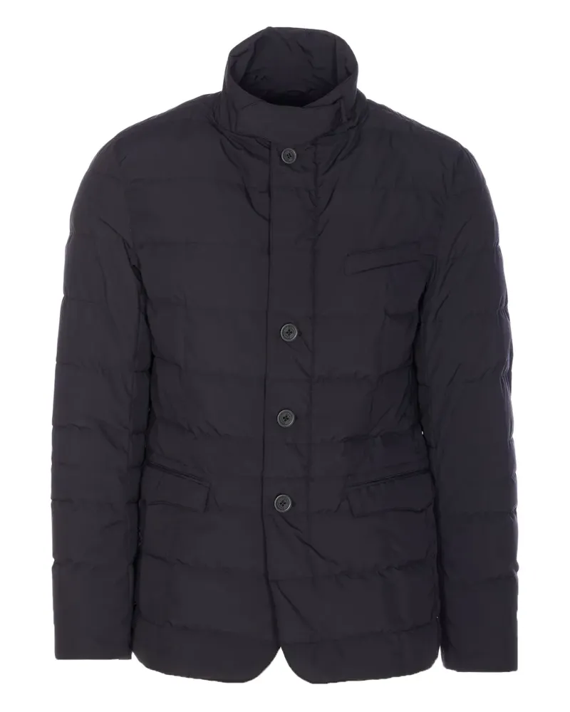 Herno Langärmelige Steppjacke - Blau Blau