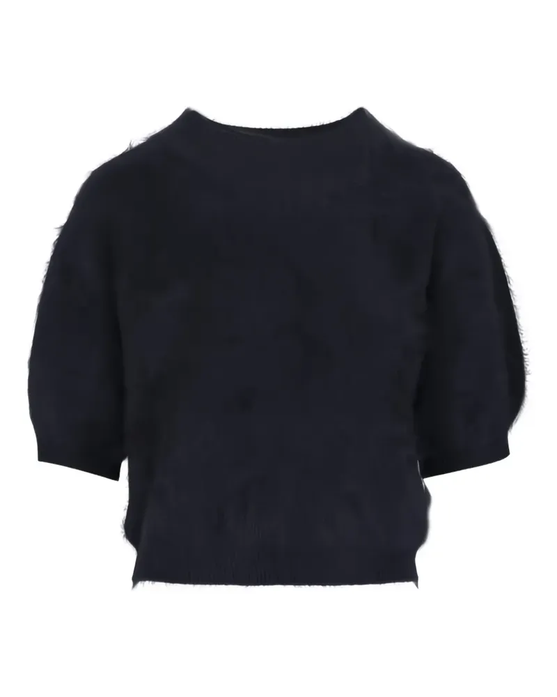 Lisa Yang Gestricktes Juniper Oberteil - Schwarz Schwarz