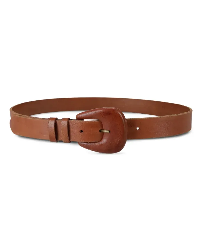 Fortela Calamity leather belt - Braun Braun