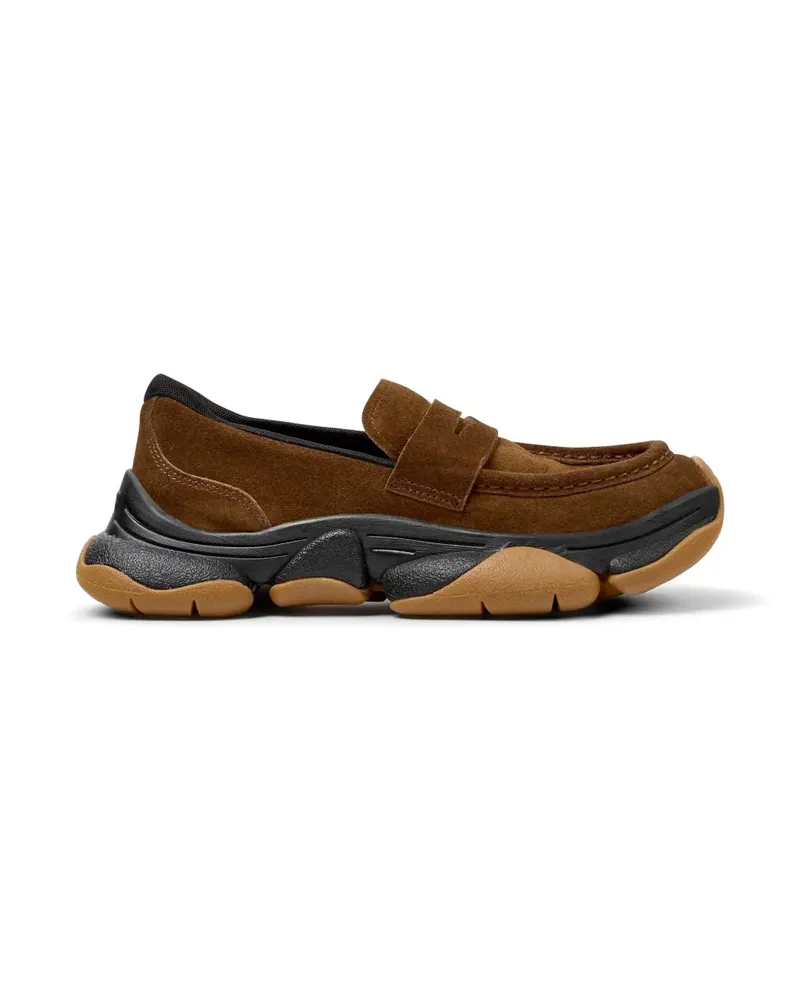 Camper Karst Loafer aus Wildleder - Braun Braun