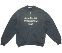 Sweatshirt mit Reißverschluss - Grau