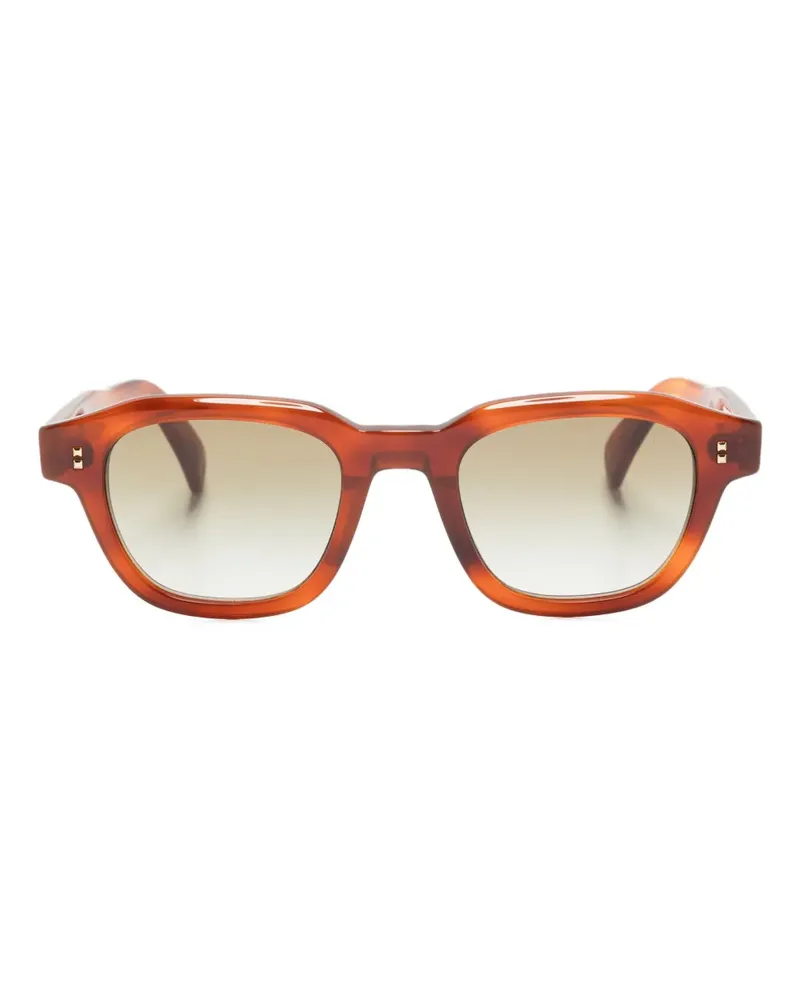 Dunhill Sonnenbrille mit eckigem Gestell - Orange Orange