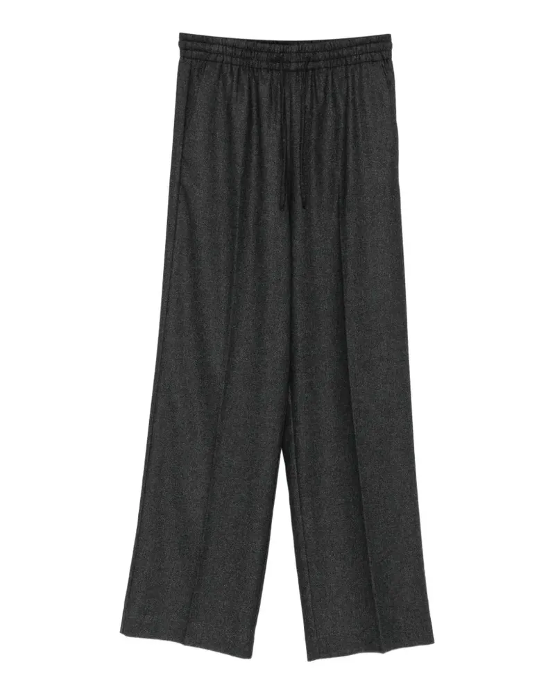 ottod’Ame Bundfaltenhose mit Kordelzug - Grau Grau