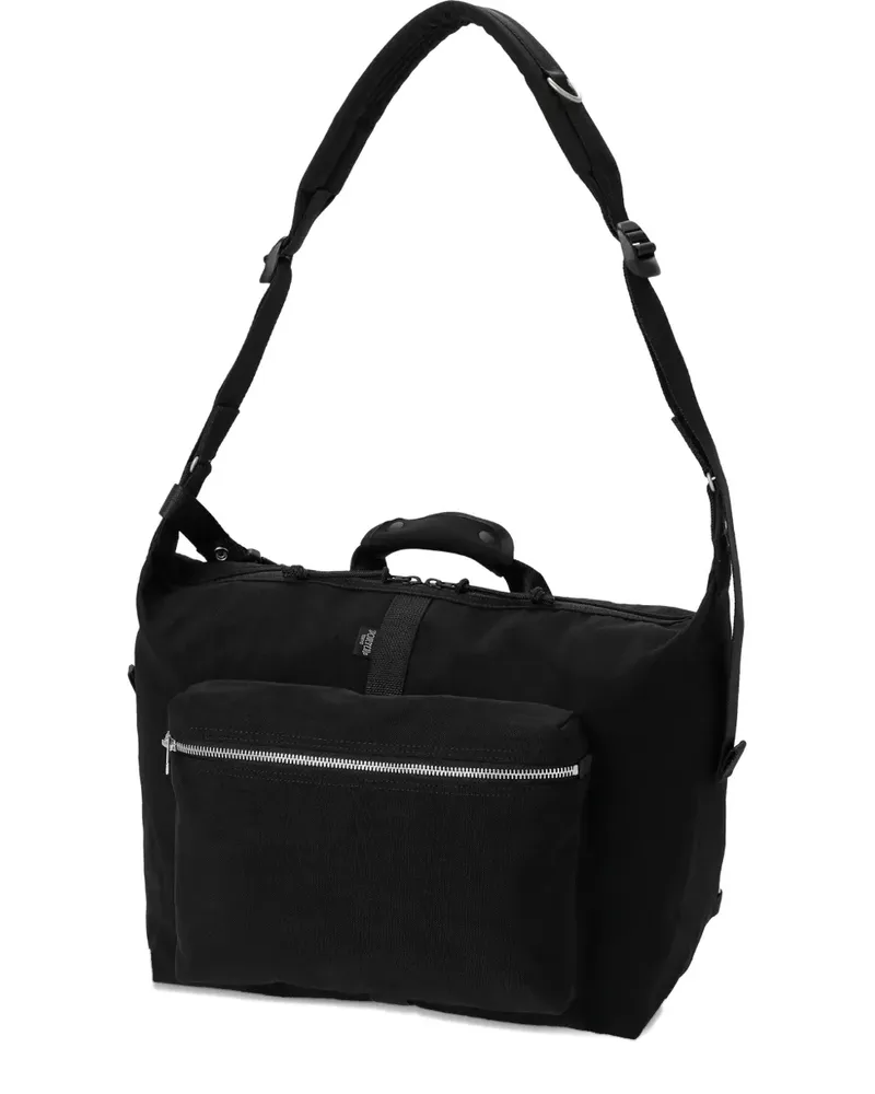 PORTER-YOSHIDA & CO zip-fastening shoulder bag - Schwarz Schwarz