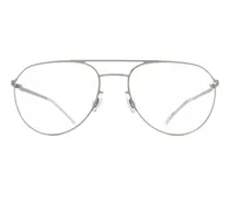 Pilotenbrille aus Silber