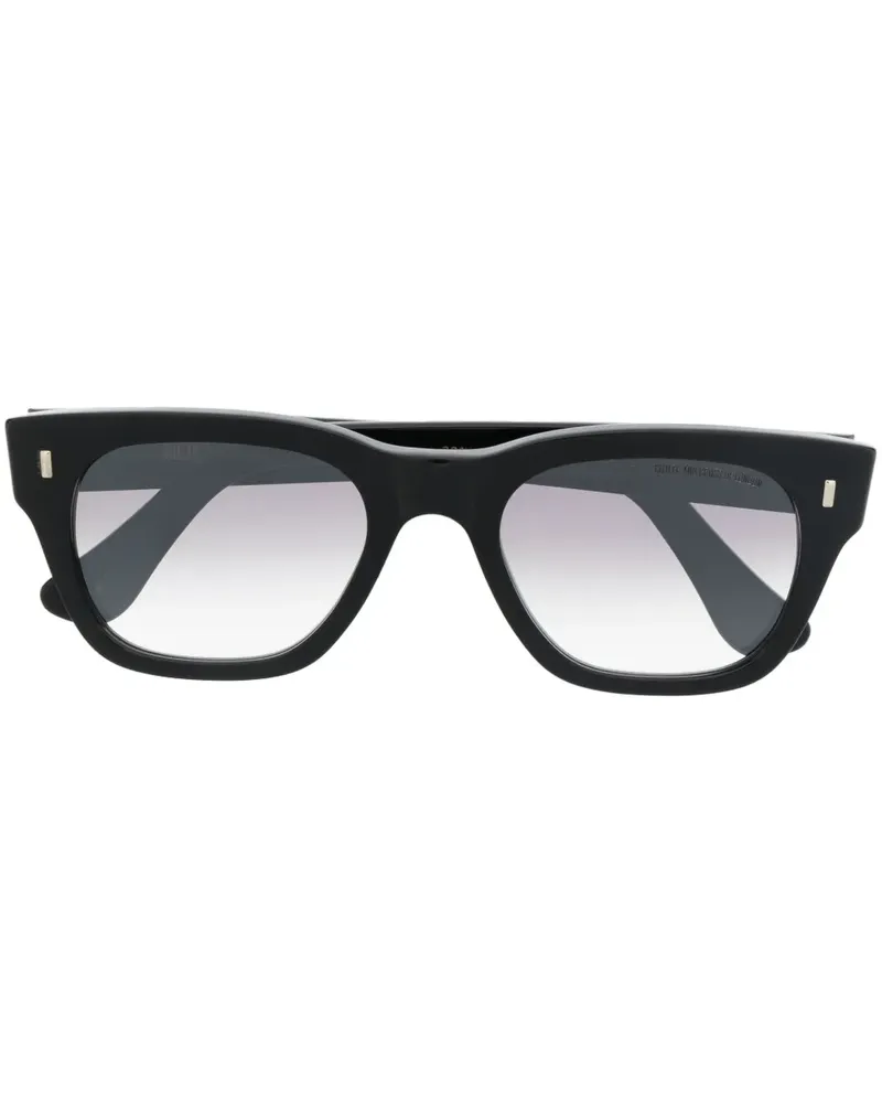 Cutler and Gross Brille mit eckigem Gestell - Schwarz Schwarz