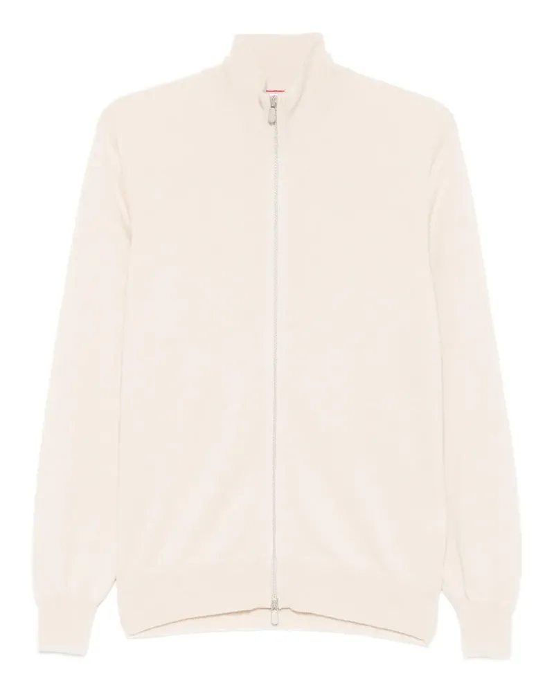 Brunello Cucinelli Cardigan mit Reißverschluss - Nude Nude