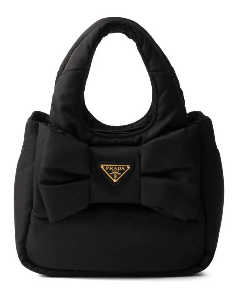 Prada Wattierte Re-Nylon Mini-Tasche - Schwarz Schwarz