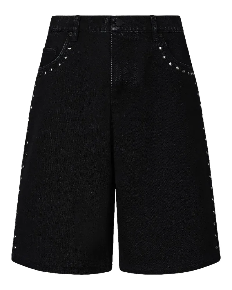 PLEASURES x Daft Punk Lucky Jeans-Shorts - Schwarz Schwarz