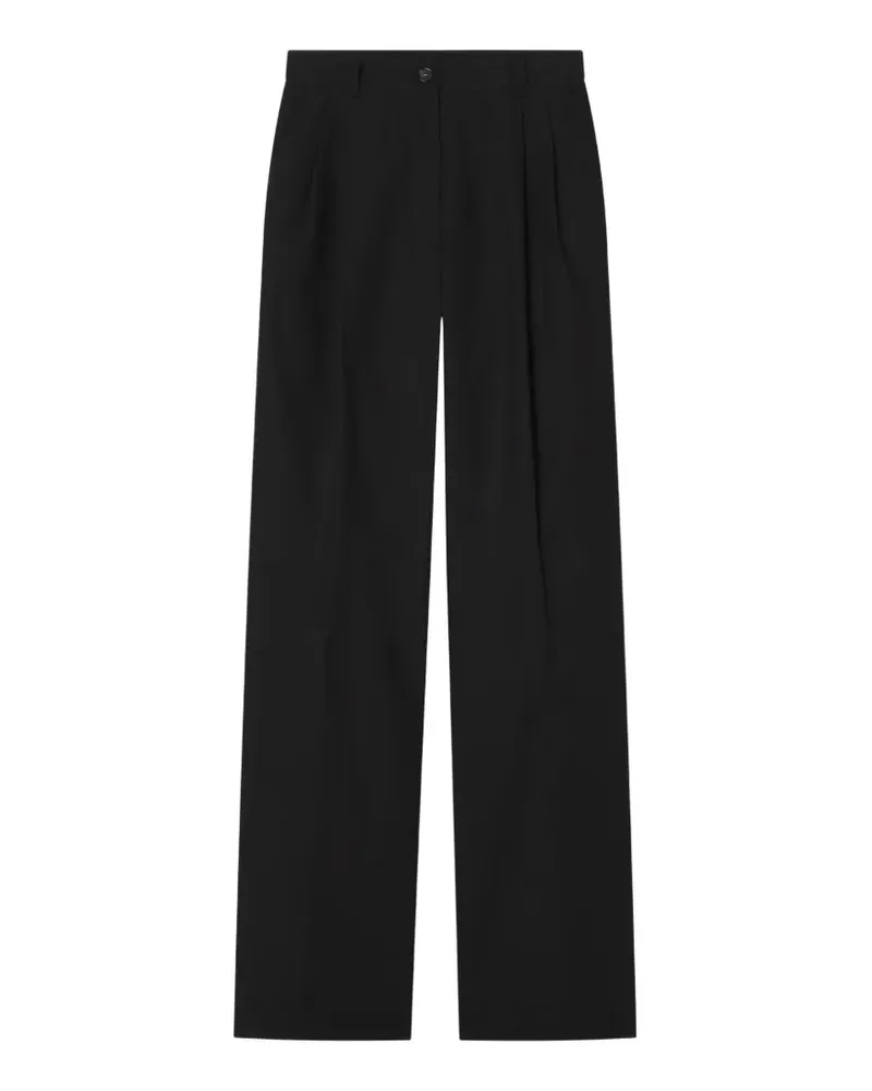 A.P.C. Ginny pleated tailored trousers - Schwarz Schwarz