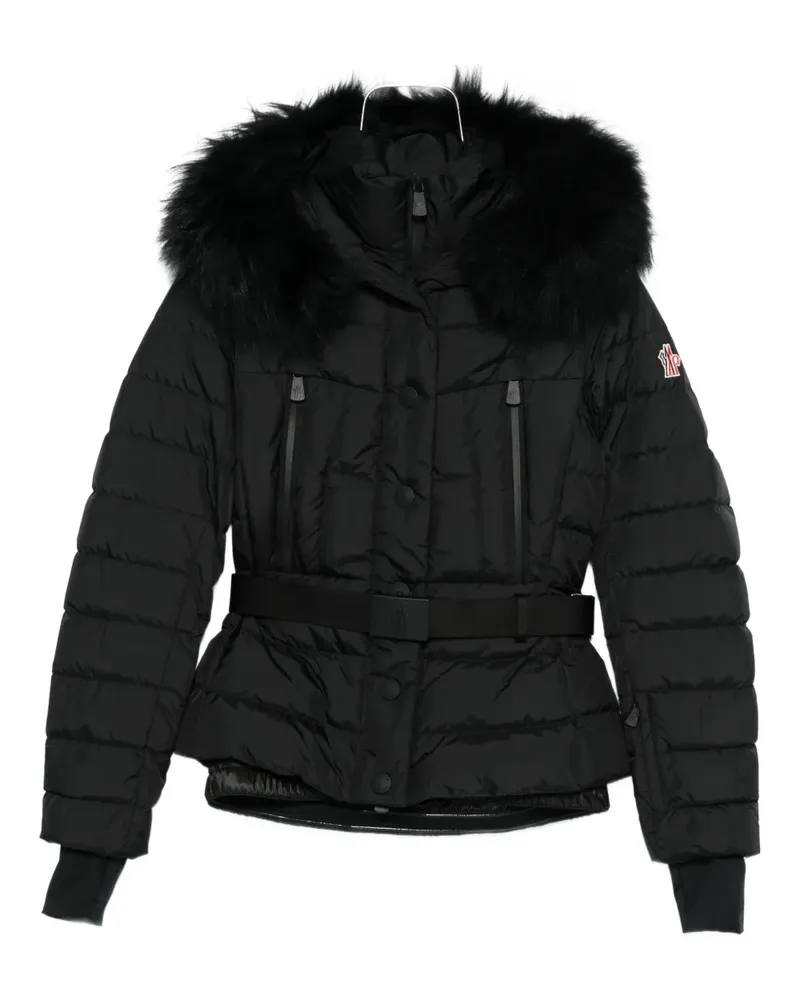 Moncler Jacke mit Gürtel - Schwarz Schwarz