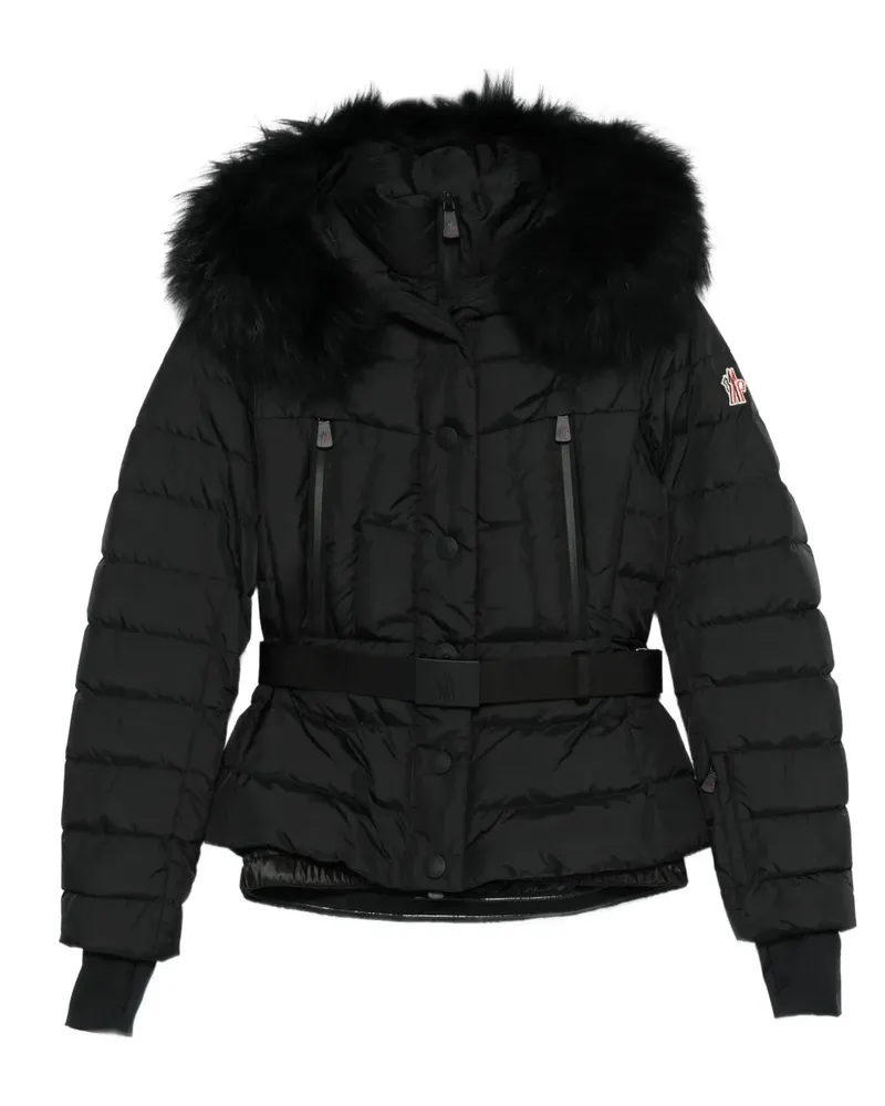 Moncler Jacke mit Gürtel - Schwarz Schwarz