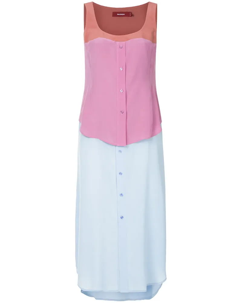 Sies Marjan Peg Button' Kleid - Violett Violett