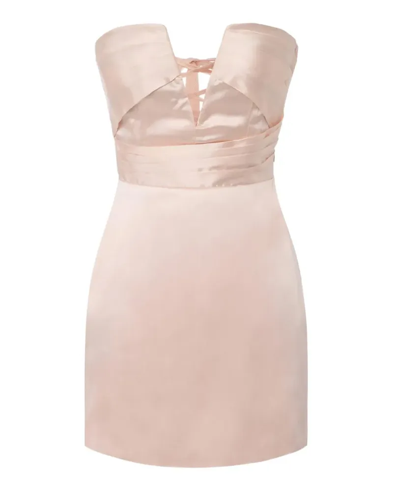 Elisabetta Franchi Minikleid aus Gazar-Stoff - Rosa Rosa