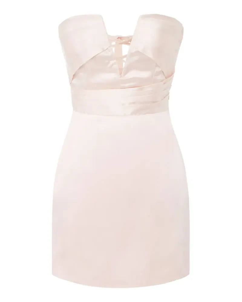 Elisabetta Franchi Minikleid aus Gazar-Stoff - Rosa Rosa