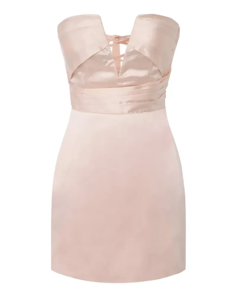 Elisabetta Franchi Minikleid aus Gazar-Stoff - Rosa Rosa