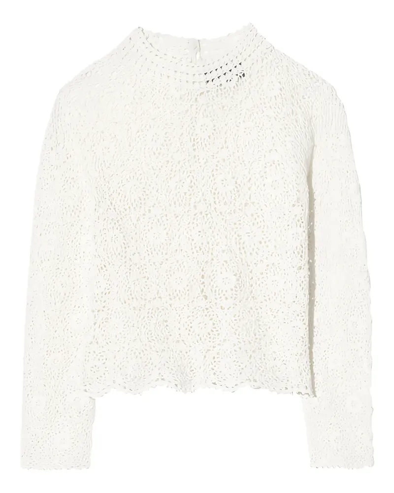Nili Lotan Gehäkelter Gibson Pullover - Nude Nude