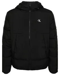 Calvin Klein Gefütterte Ripstop-Jacke Schwarz