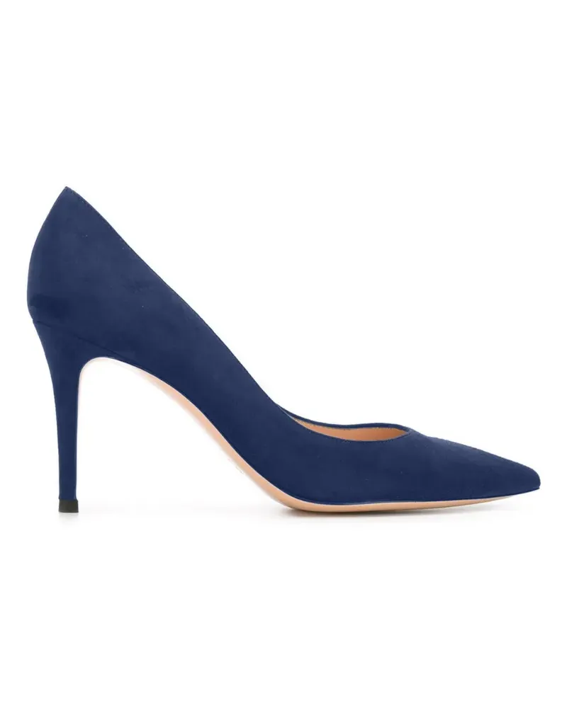 Gianvito Rossi Pumps mit spitzer Kappe - Blau Blau