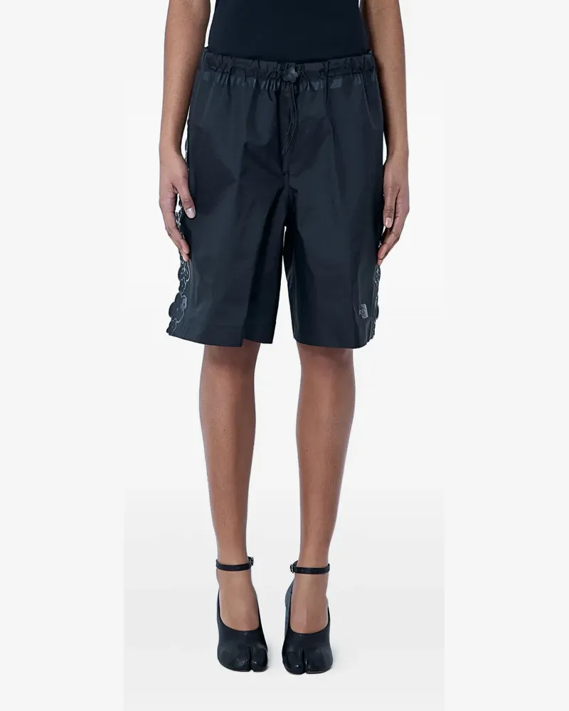 The North Face x Cecilie Bahnsen Ellie Mountain Shorts mit Blumendetail - Schwarz Schwarz