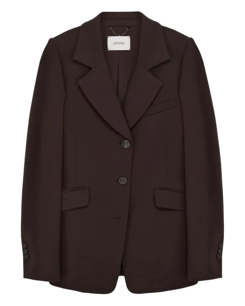 Dorothee Schumacher Blazer in PM-Form - Braun Braun