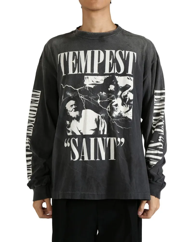 SAINT MXXXXXX Tempest T-shirt - Schwarz Schwarz