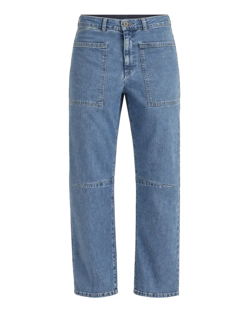 Velvet Farah cropped jeans - Blau Blau