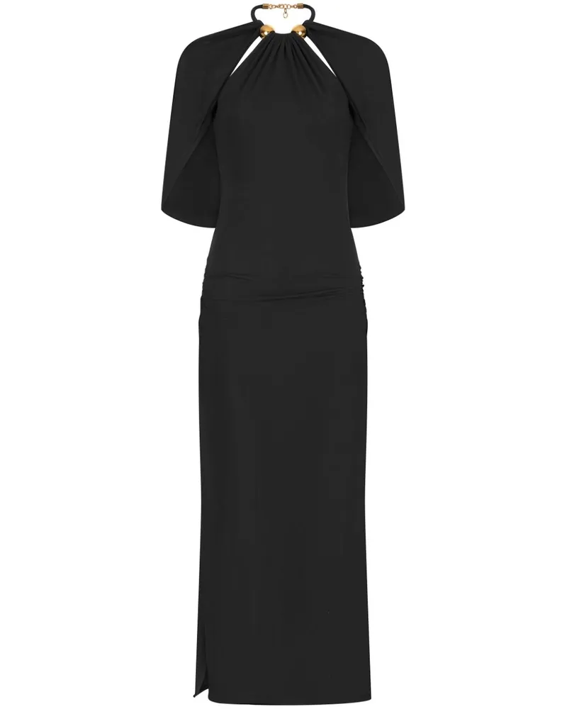 Silvia Tcherassi Odele Kleid - Schwarz Schwarz
