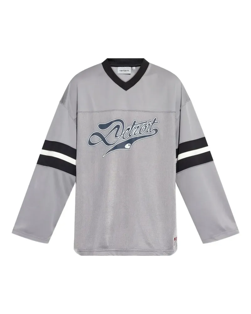 Carhartt WIP Detroit T-Shirt aus Mesh - Grau Grau