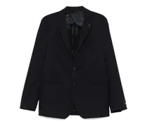 Geripptes Sakko - Blau