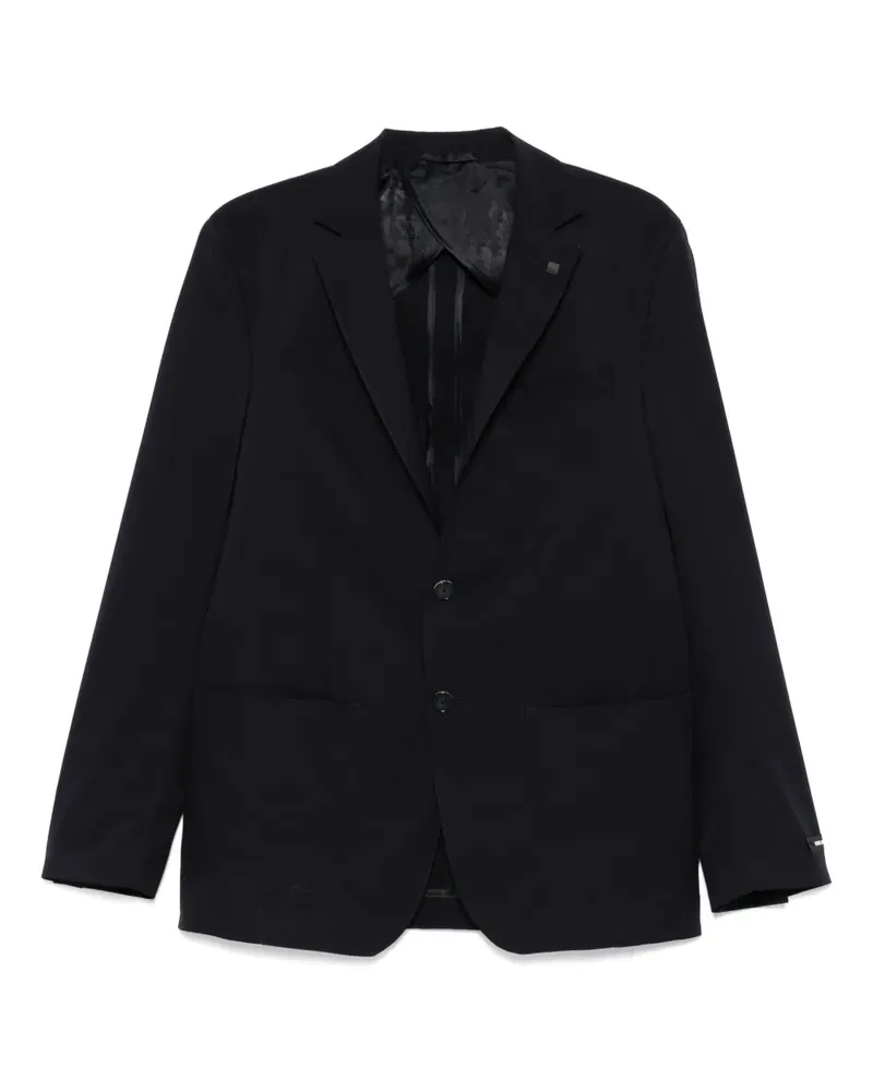 Karl Lagerfeld Geripptes Sakko - Blau Blau