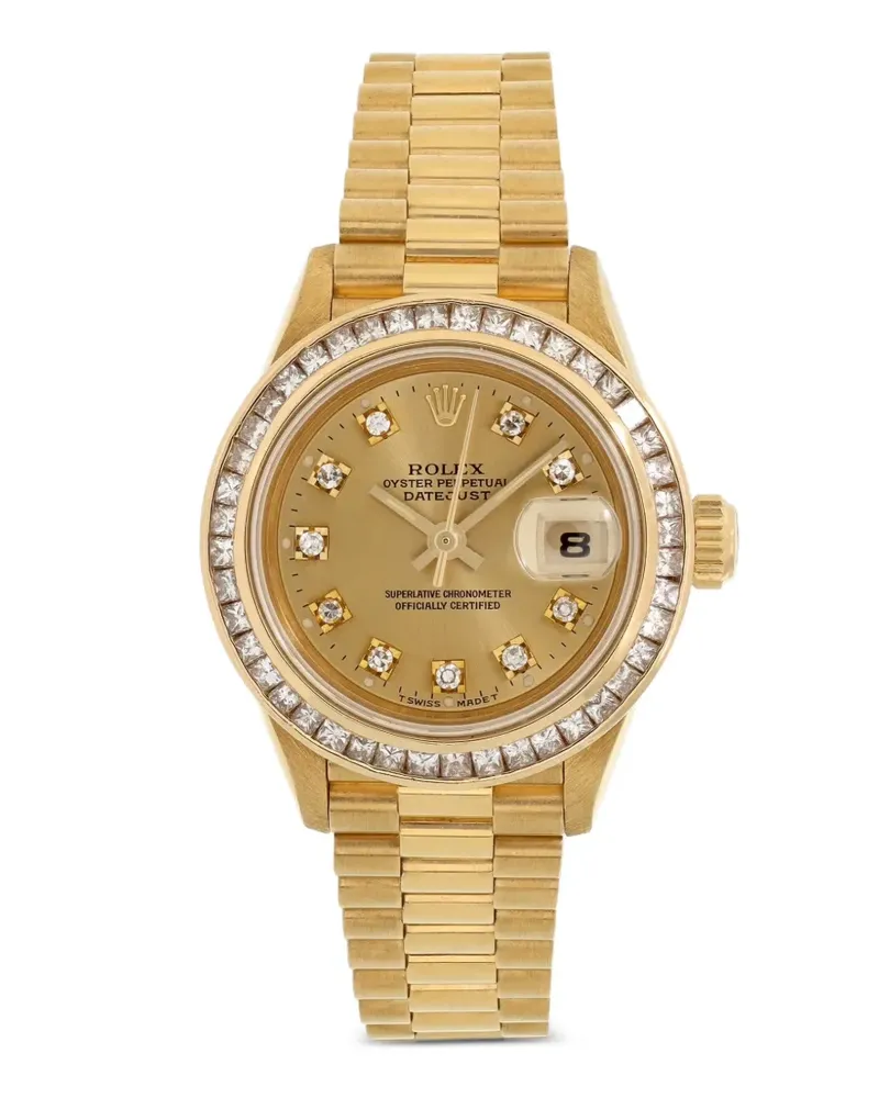 Rolex 1997 26mm Datejust Armbanduhr - Gold Gold