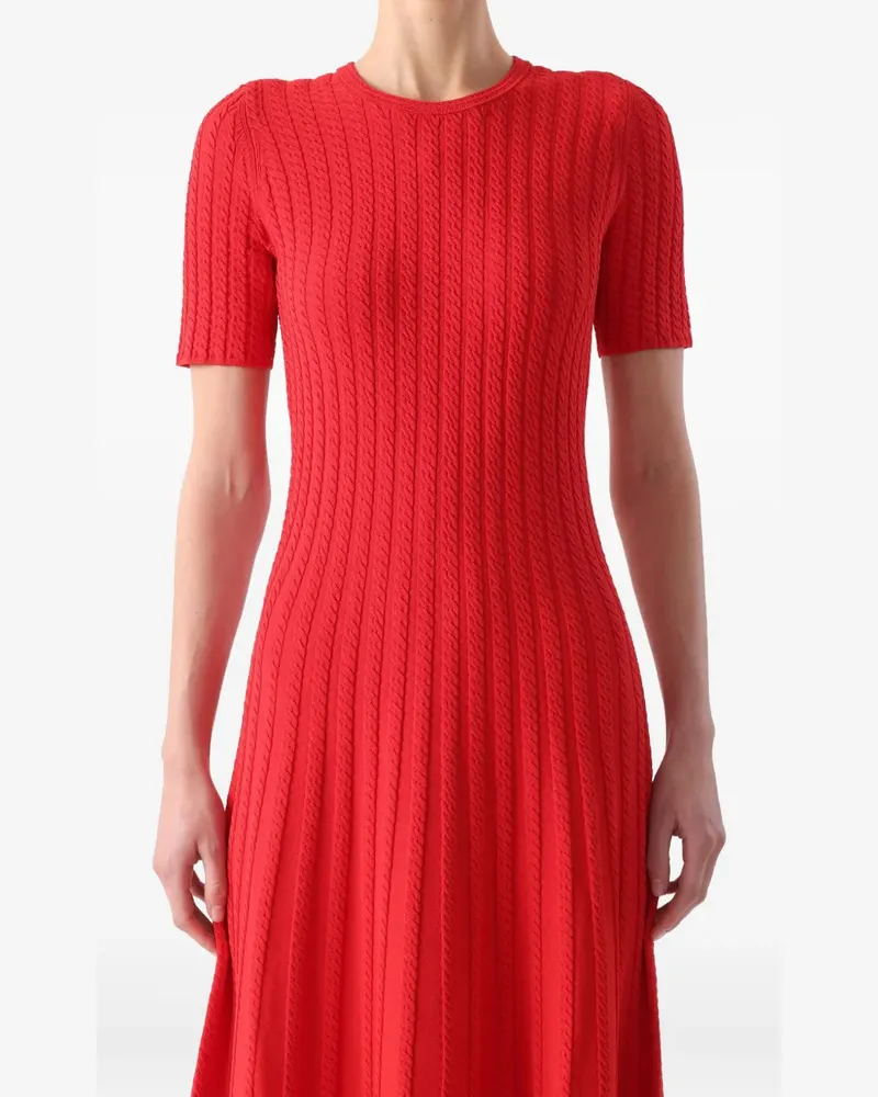 Jason Wu short-sleeve midi dress - Rot Rot
