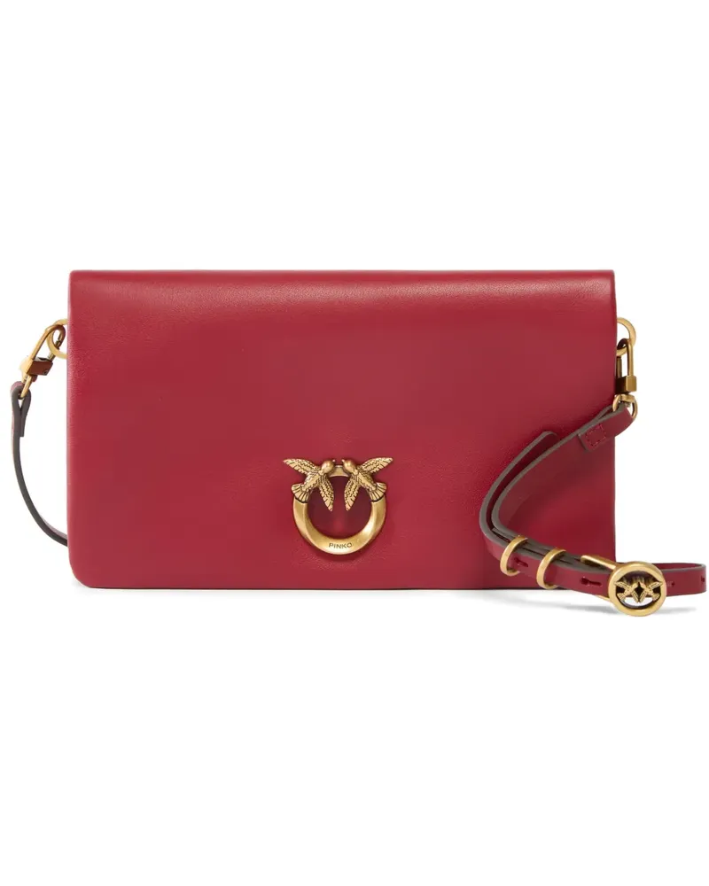 Pinko small Love Birds shoulder bag - Rot Rot