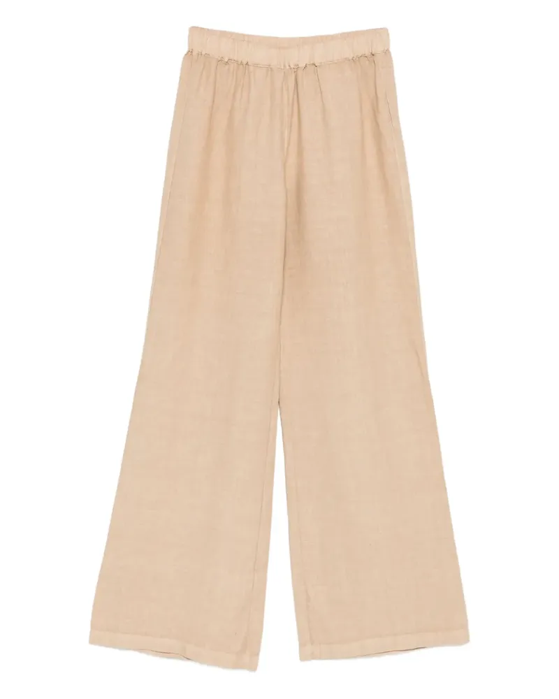 120% Lino Hose mit elastischem Bund - Nude Nude