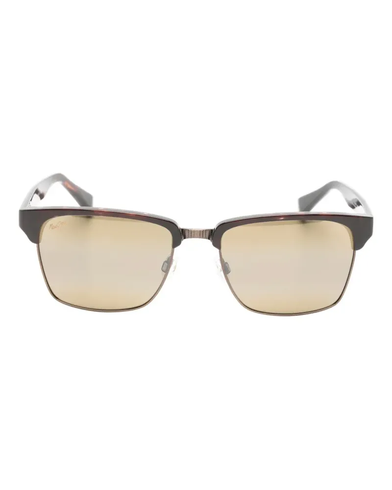 Maui Jim Kawika square-frame sunglasses - Braun Braun