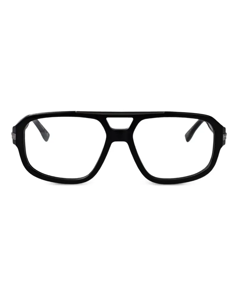Dsquared2 bar square-frame glasses - Schwarz Schwarz