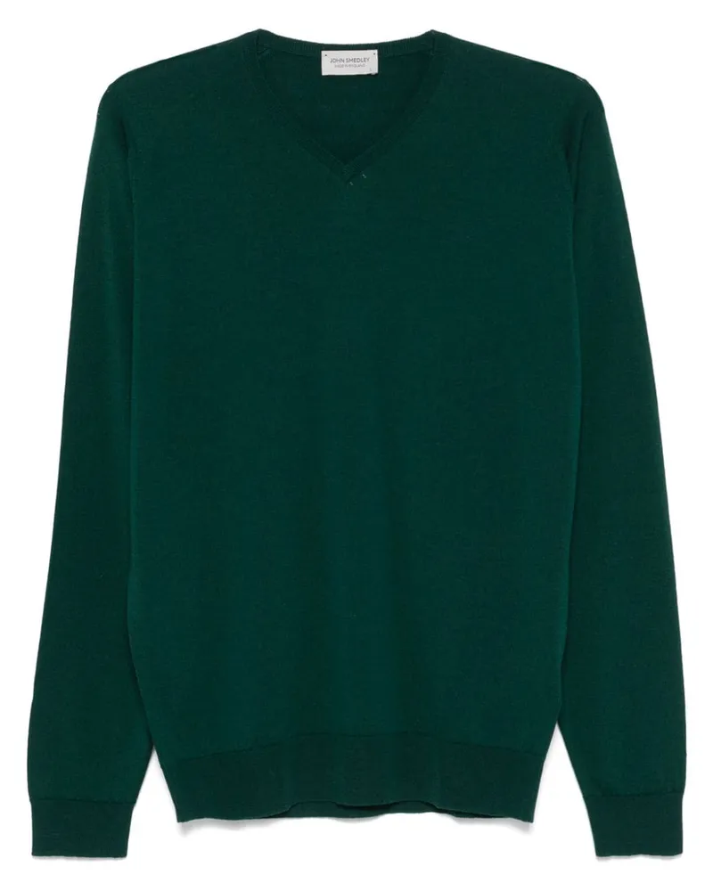 John Smedley Shipton Pullover - Grün Grün