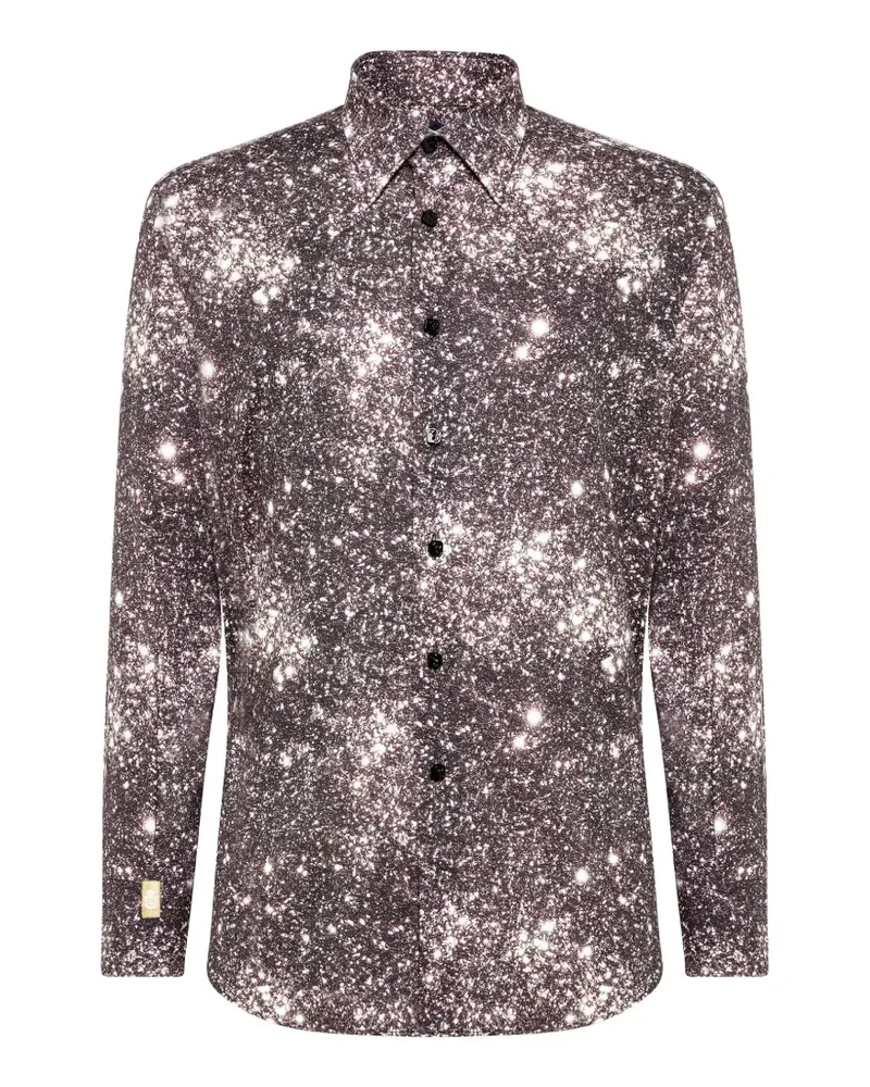 Billionaire patterned shirt - Rot Rot