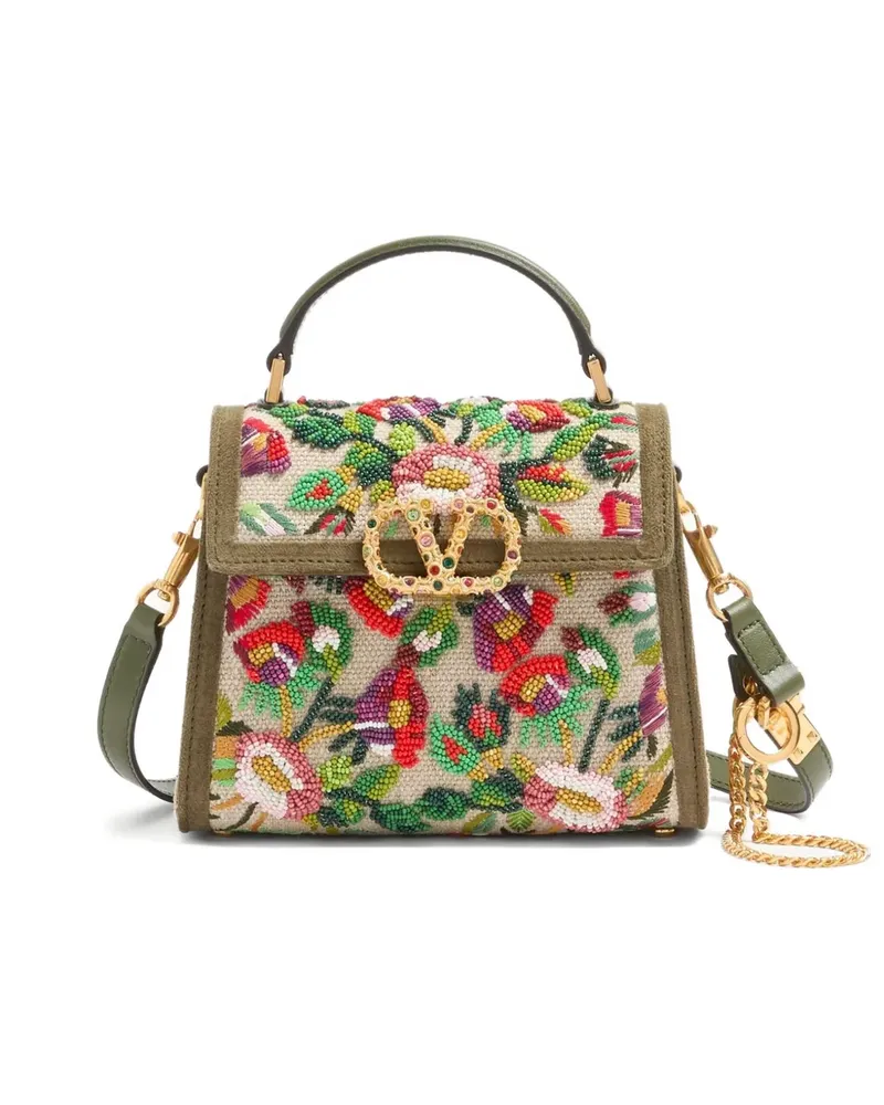 Valentino Garavani VSling Mini-Tasche mit Stickerei - Nude Nude