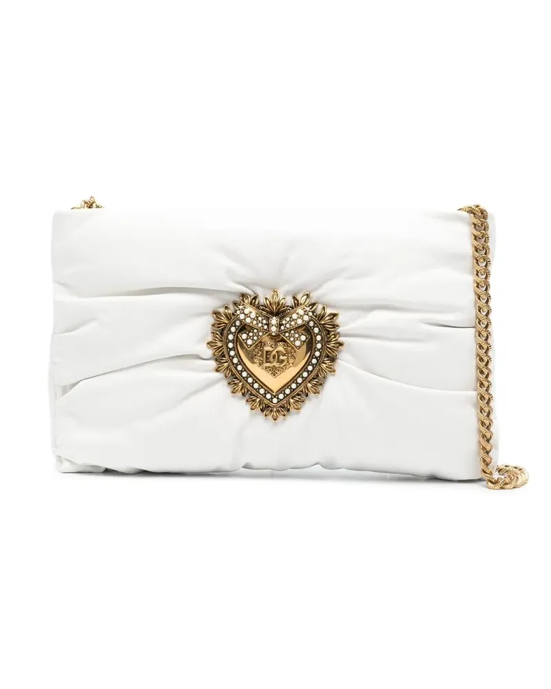Dolce & Gabbana Devotion Soft Tasche - Weiß Weiß