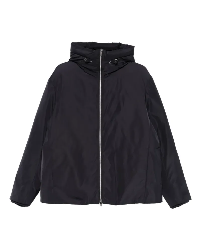 Armani Exchange Kapuzenjacke mit Reißverschluss - Schwarz Schwarz