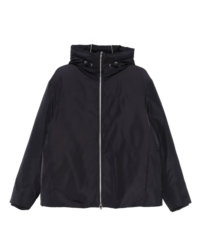 Armani Exchange Kapuzenjacke mit Reißverschluss - Schwarz Schwarz