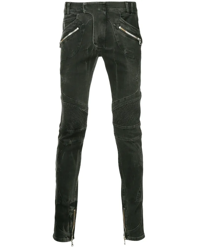 Balmain Jeans mit schmalem Bein - 176 BLACK 176