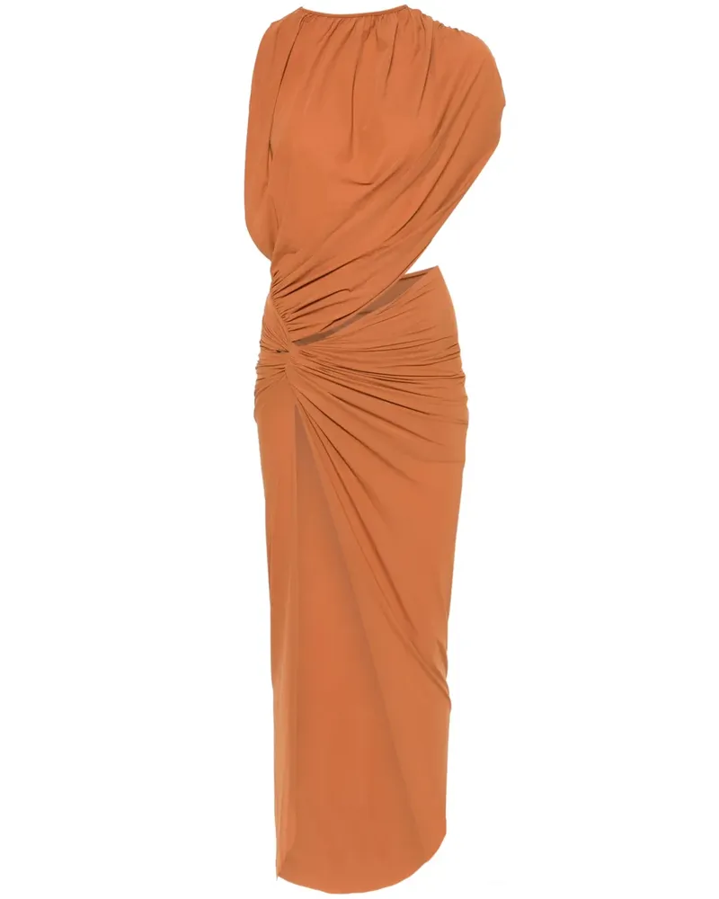 Amazuìn Carola Maxikleid - Braun Braun