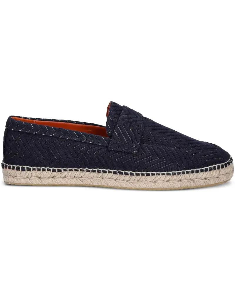 Missoni Espadrilles mit Zickzackmuster - Blau Blau