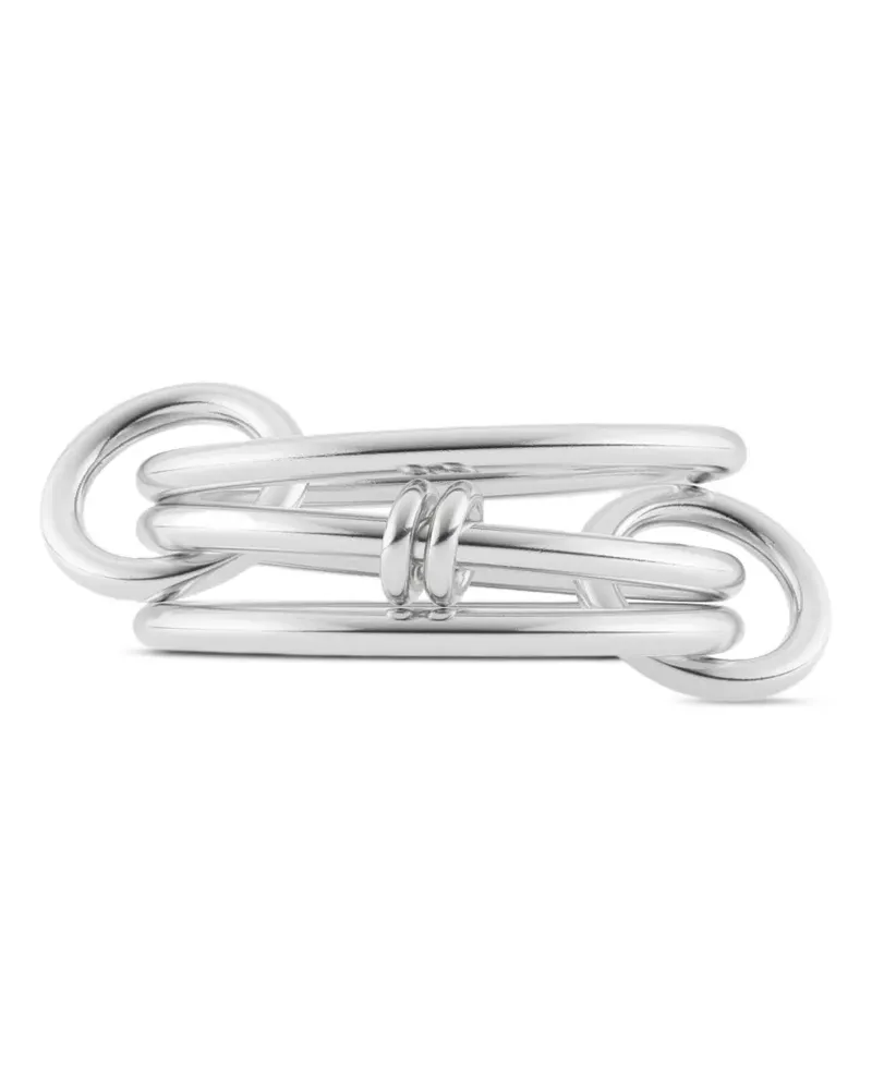 Spinelli Kilcollin Interlocking Ring aus Sterlingsilber Silber