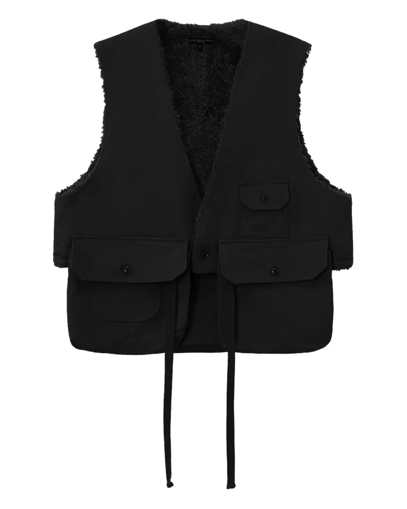 Engineered Garments pocket-detail gilet - Schwarz Schwarz