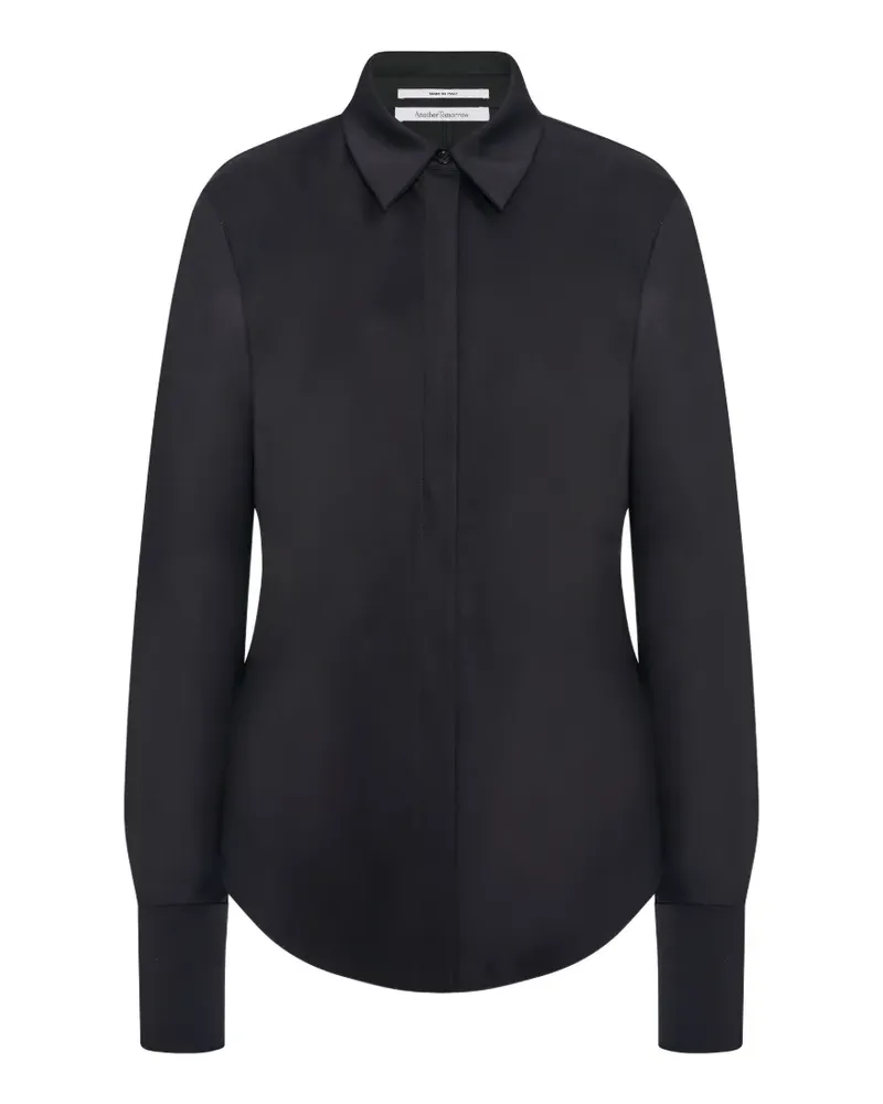 Another Tomorrow Bias long-sleeve shirt - Schwarz Schwarz